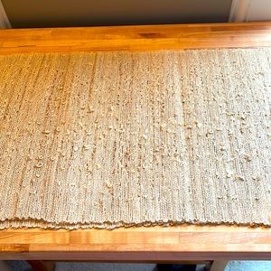 Pottery Barn textured table runner